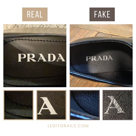 how to spot fake prada loafers|prada monolith loafers stitching.